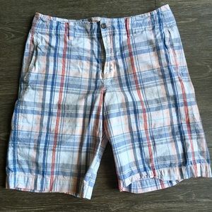 Mossimo Men’s Plaid Shorts, Size 34